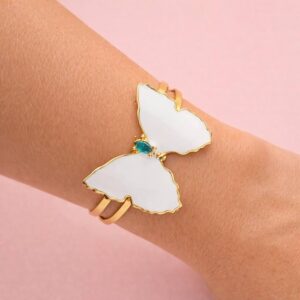 bracelete borboleta feminino elegante delicado